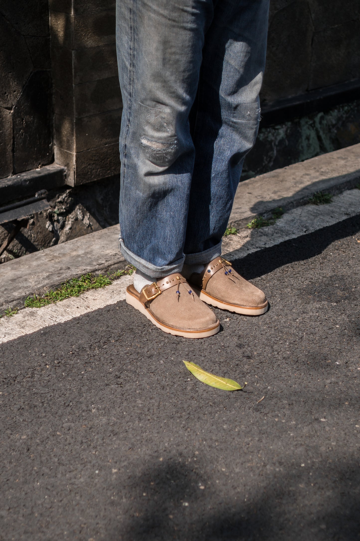 SYH ENGINEER SANDALS HORWEEN REVERSED CHROMEXCEL