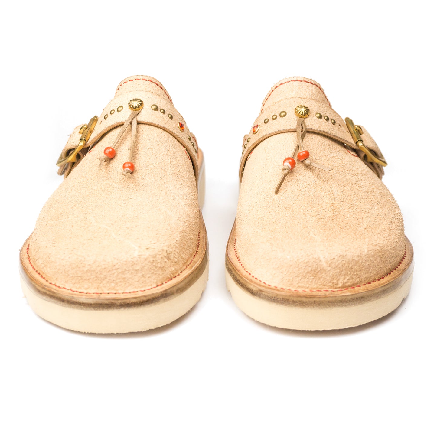 SYH ENGINEER SANDALS REVERSED NATURAL VACHETTA BADALASSI CARLO