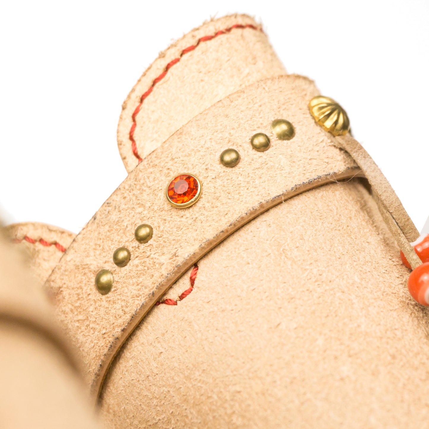 SYH ENGINEER SANDALS REVERSED NATURAL VACHETTA BADALASSI CARLO