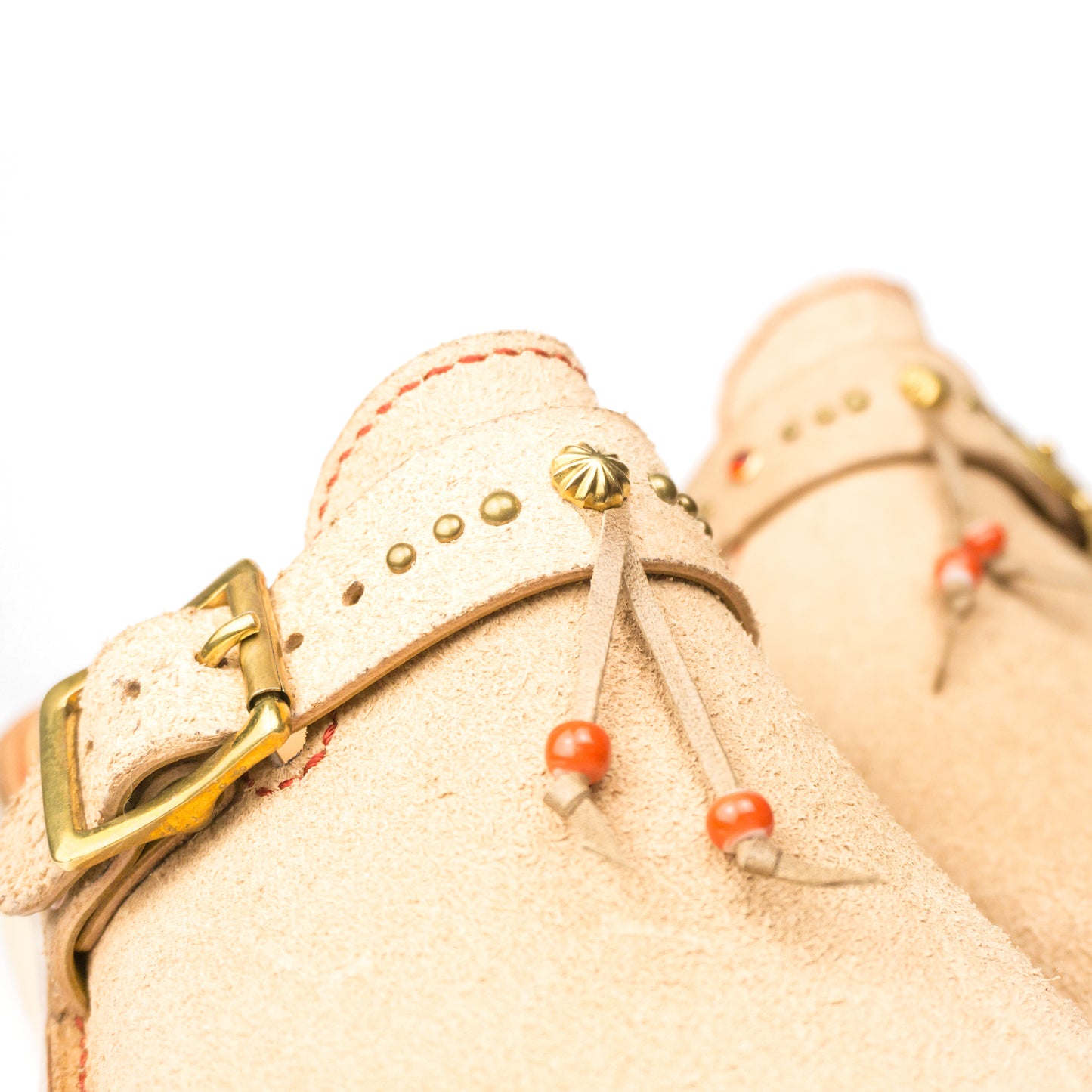 SYH ENGINEER SANDALS REVERSED NATURAL VACHETTA BADALASSI CARLO