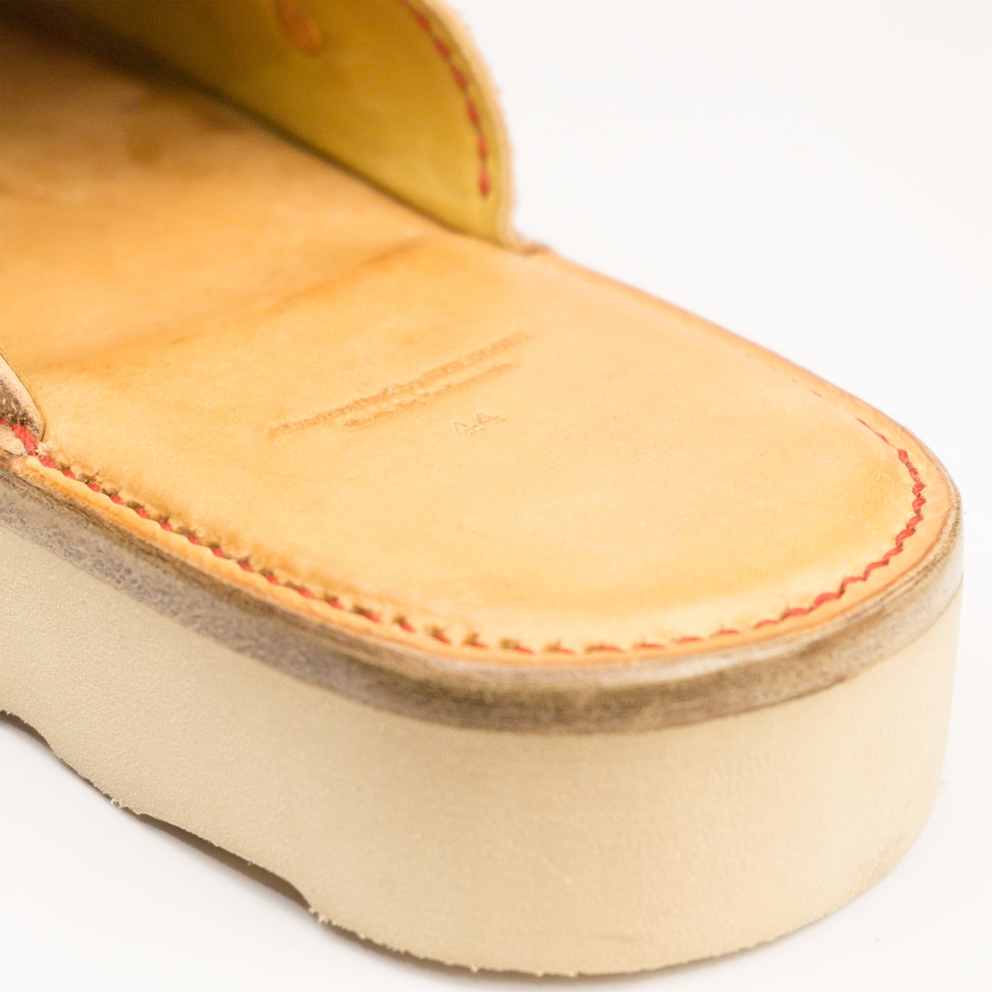 SYH ENGINEER SANDALS REVERSED NATURAL VACHETTA BADALASSI CARLO