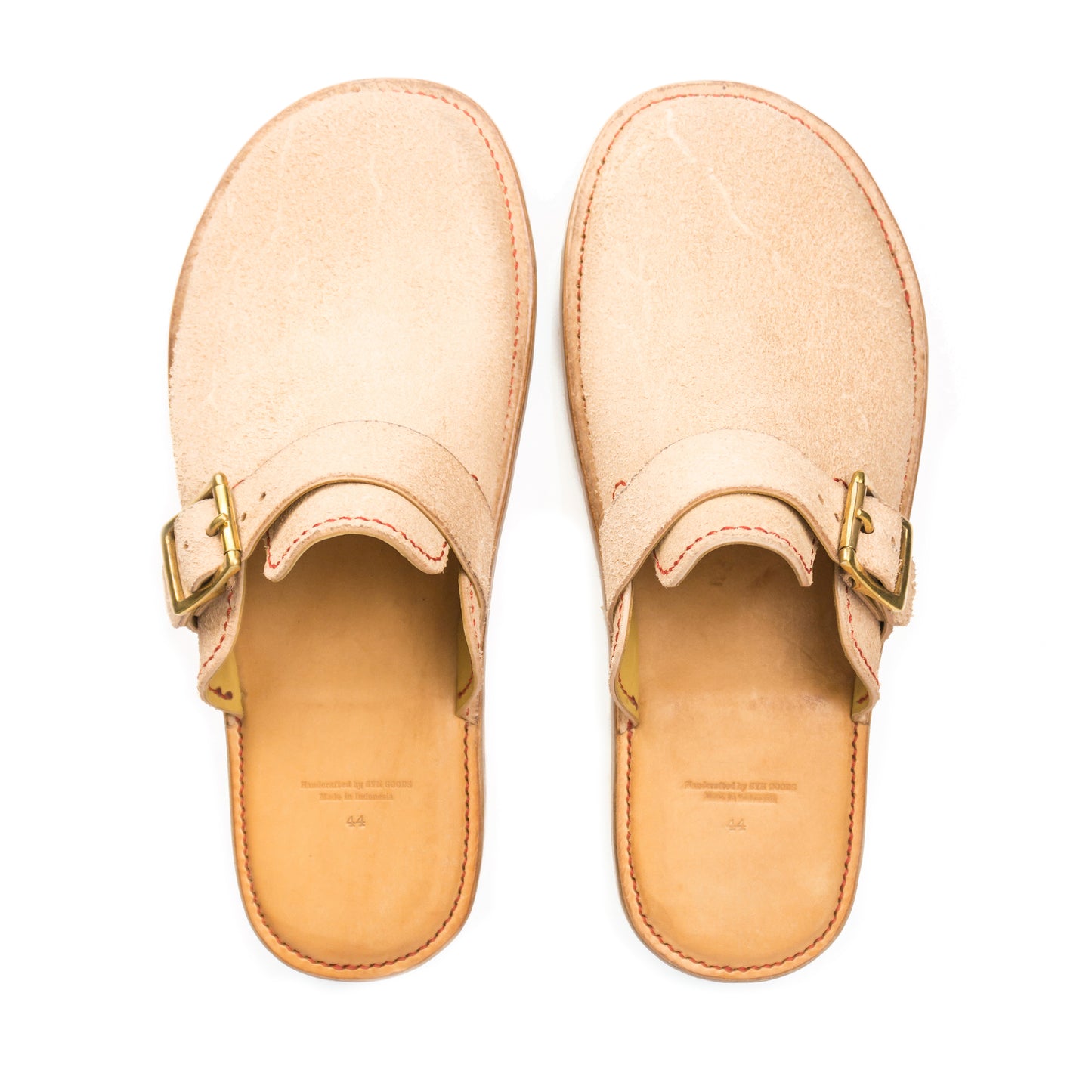 SYH ENGINEER SANDALS REVERSED NATURAL VACHETTA BADALASSI CARLO