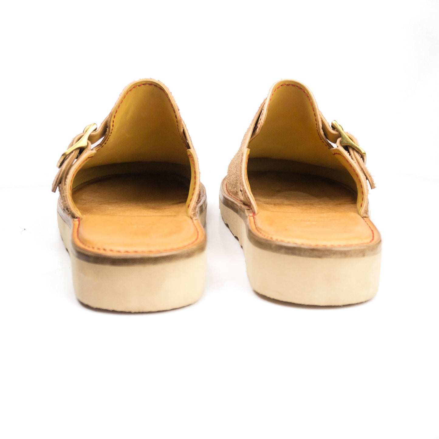 SYH ENGINEER SANDALS REVERSED NATURAL VACHETTA BADALASSI CARLO