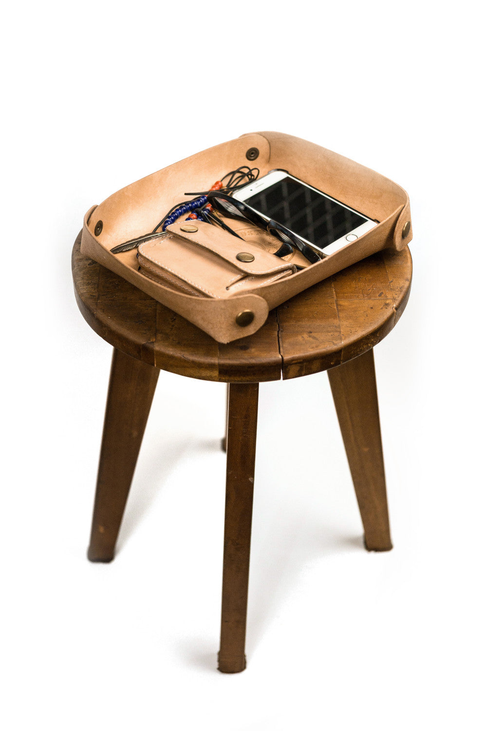AINO LEATHER TRAY