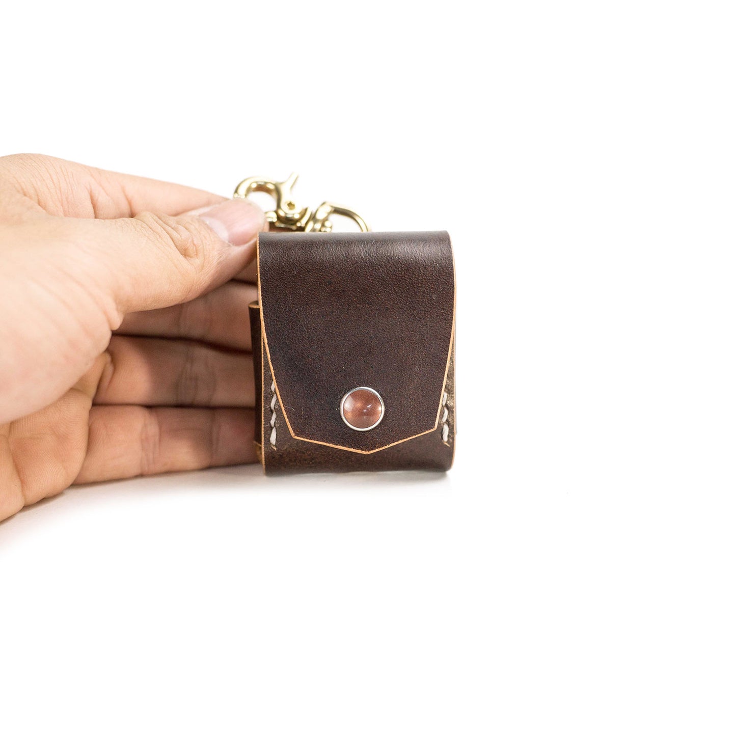 AIRPODS 2 CASE DARK BROWN