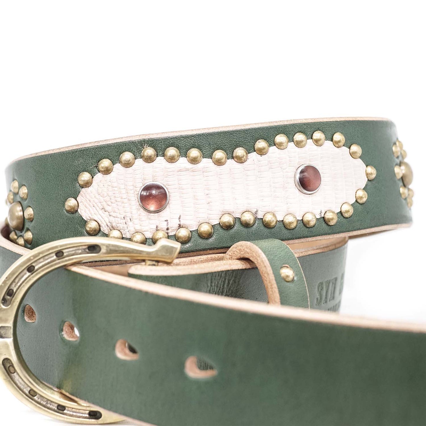 HIMALAYA HORSESHOE STUDDED GREEN SACRAMENTO