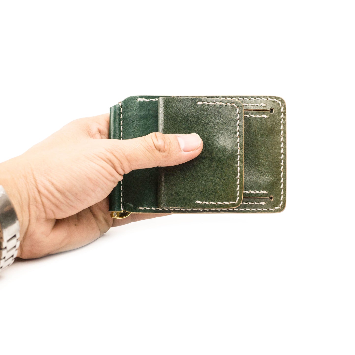 YAKUSHI MONEY CLIP GREEN