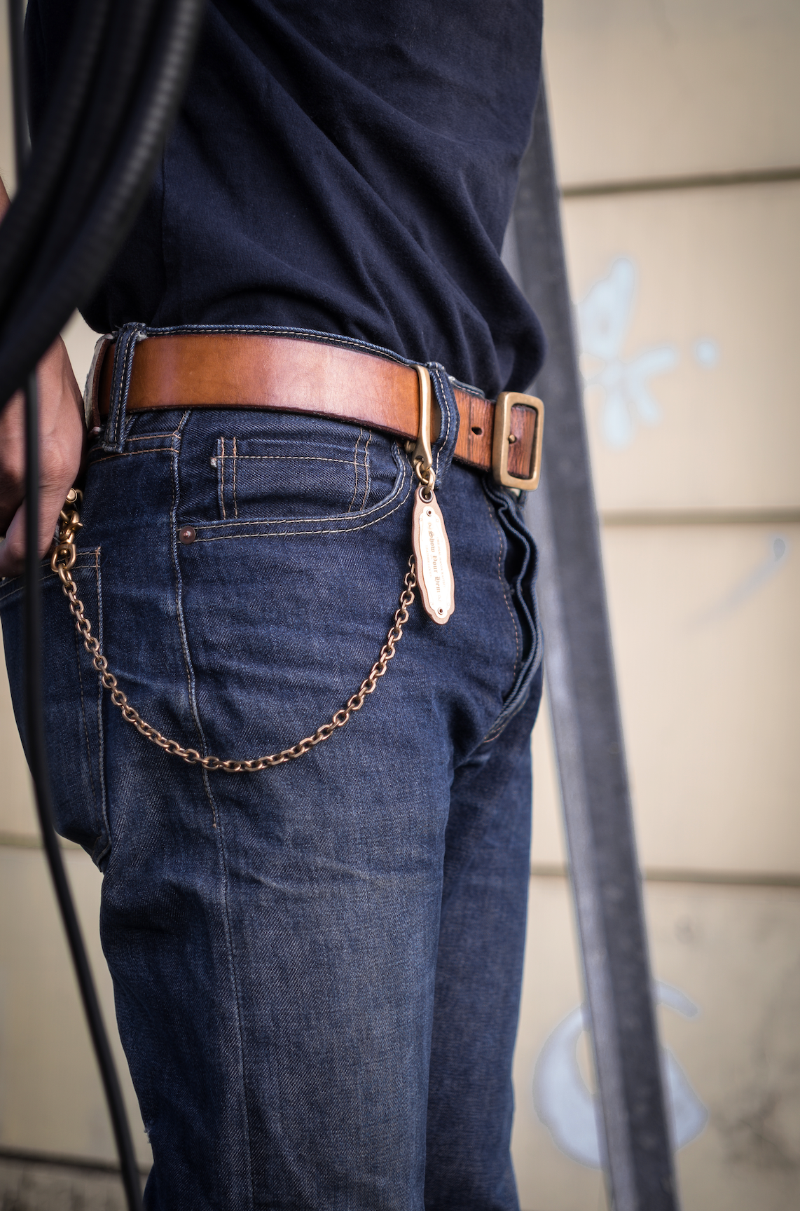 BRASS WALLET CHAIN