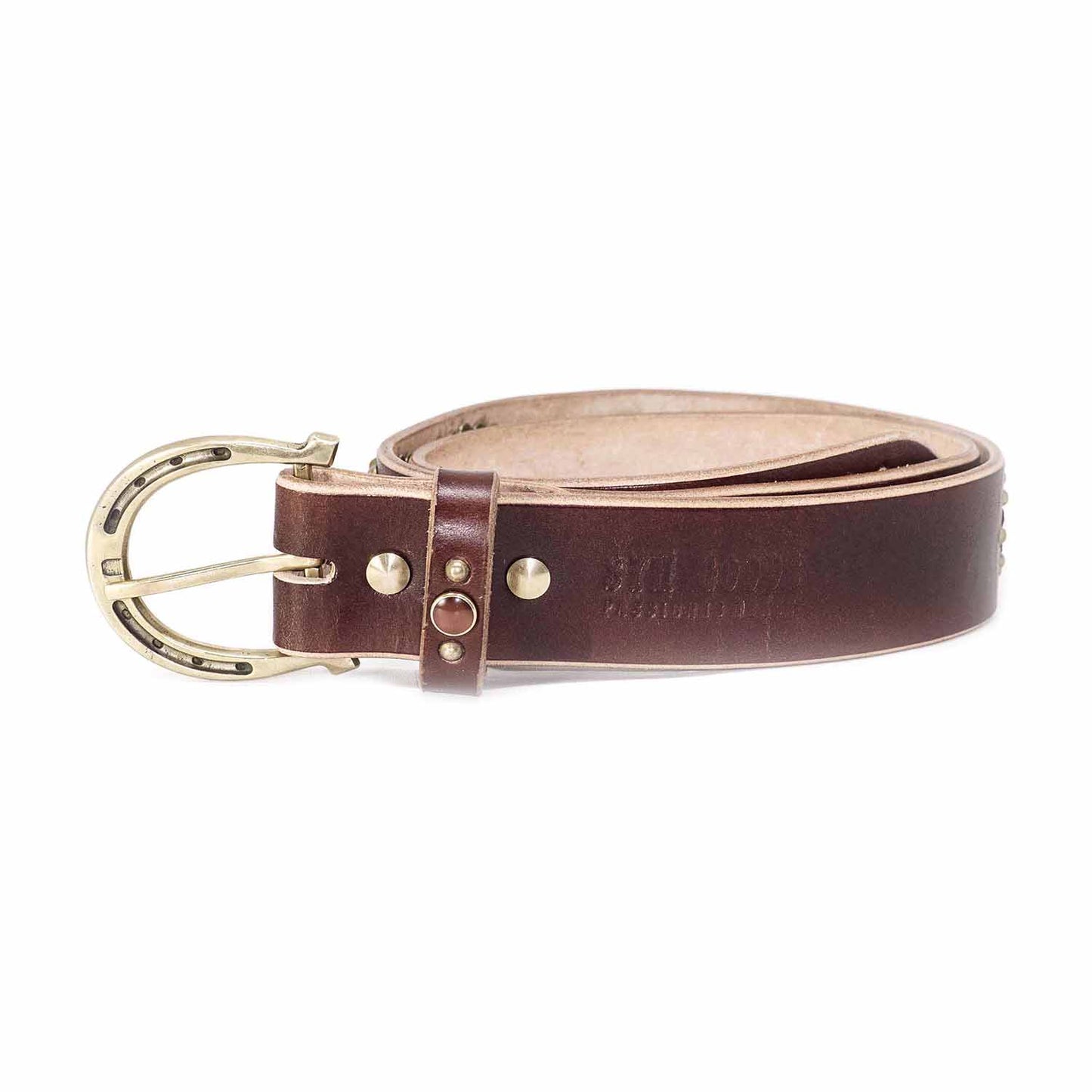 HIMALAYA HORSESHOE STUDDED DARK BROWN