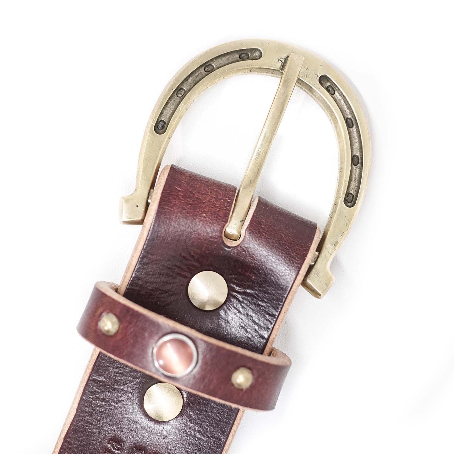 HIMALAYA HORSESHOE STUDDED RED SANGRIA