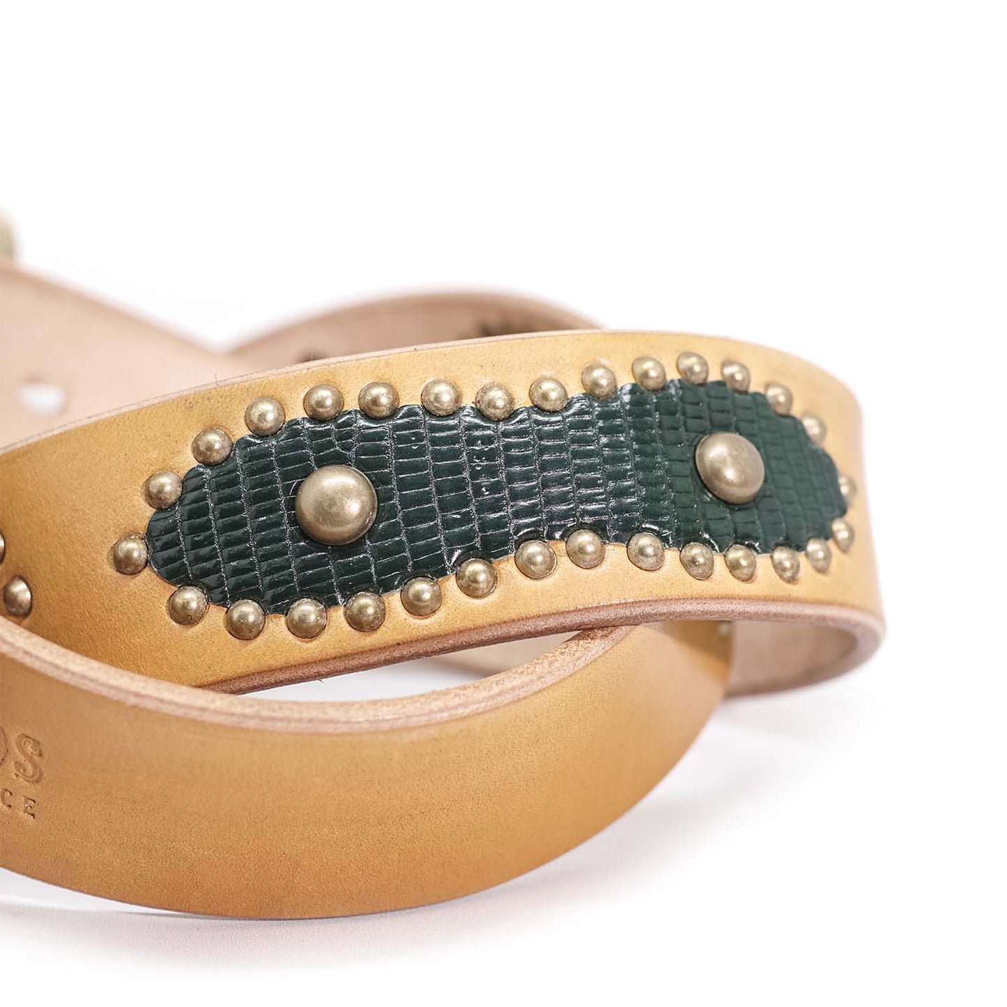 HIMALAYA HORSESHOE STUDDED ROYAL YELLOW