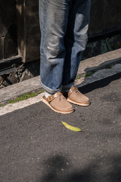 SANDALES SYH ENGINEER HORWEEN INVERSÉES NATURELLES CXL