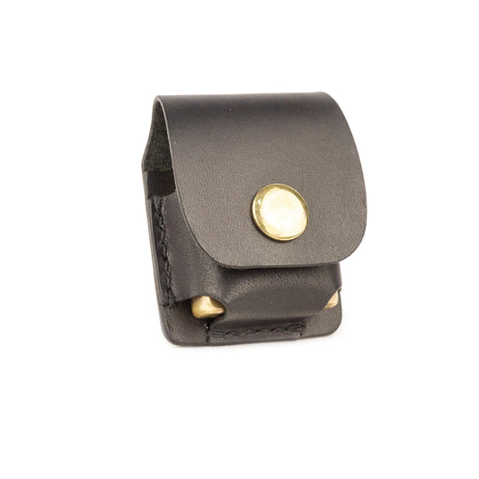 ÉTUI EN CUIR SYH ZIPPO NOIR
