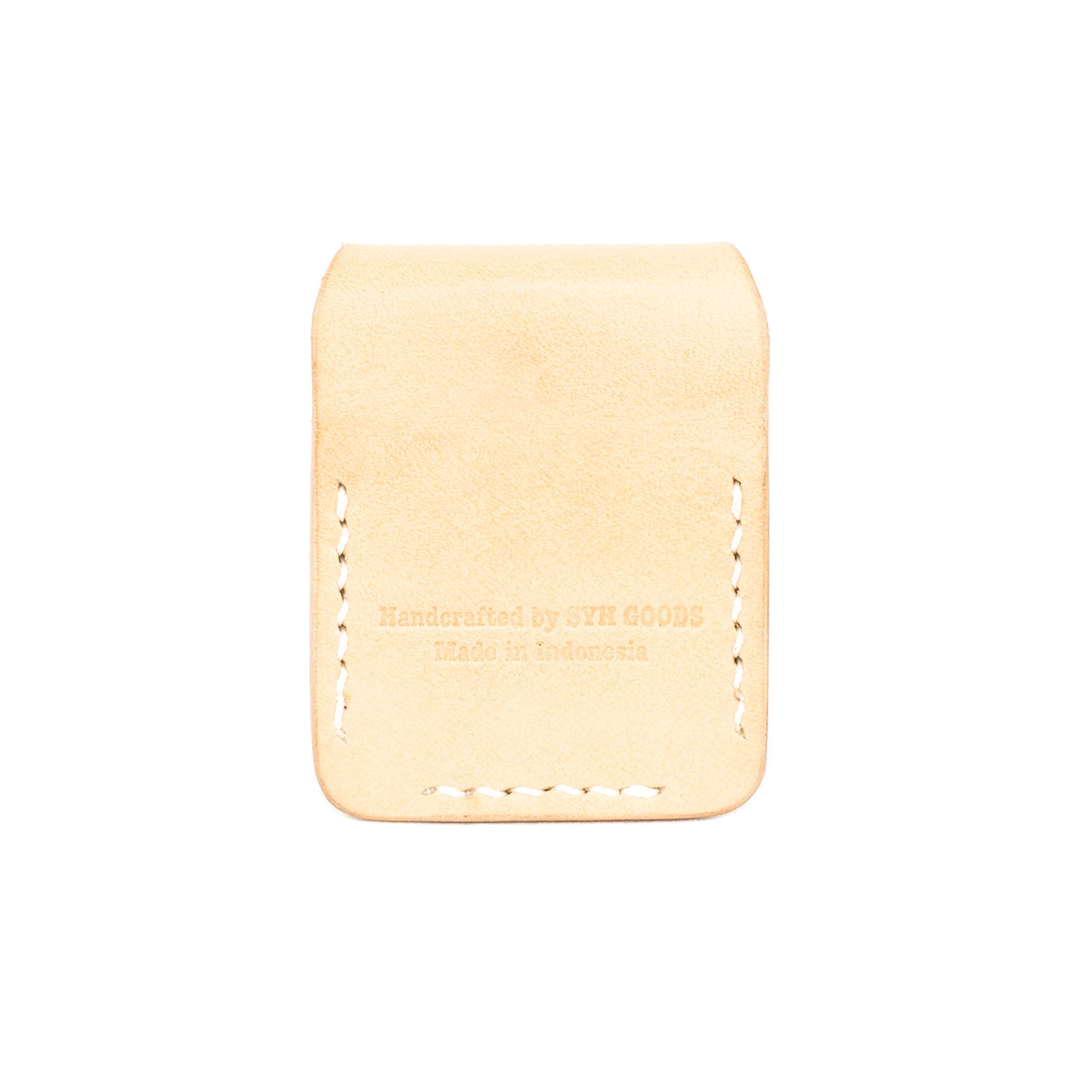 ÉTUI EN CUIR SYH ZIPPO NATUREL