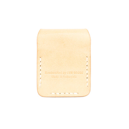 ÉTUI EN CUIR SYH ZIPPO NATUREL