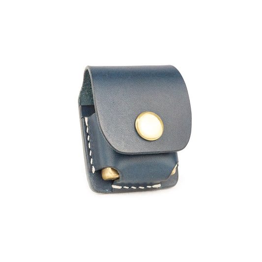 ÉTUI EN CUIR SYH ZIPPO BLEU