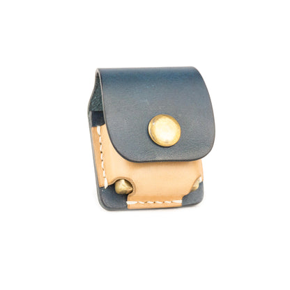 SYH ZIPPO レザーケース ナチュラルブルー