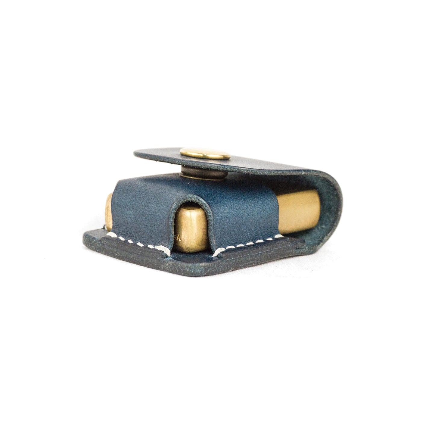 SYH ZIPPO レザーケース ブルー