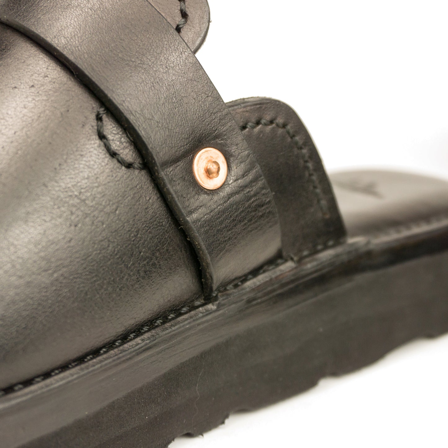 SYH ENGINEER SANDALS OIL VACHETTA BACK TOP DYED TOCHIGI