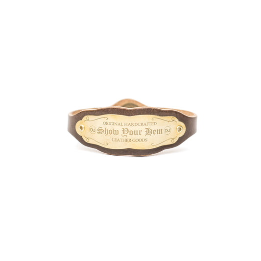 BRACELET SHINCHU TAGU MARRON FONCÉ