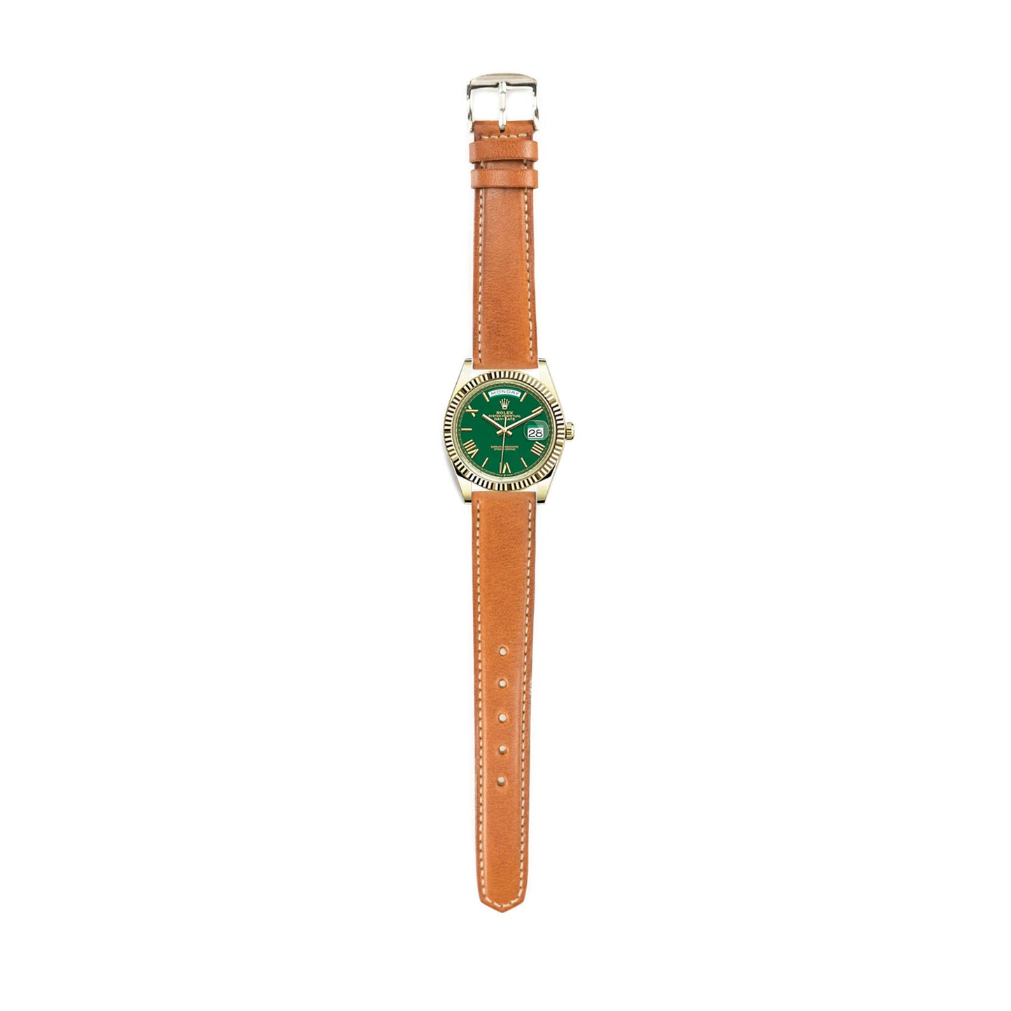 SYH PADDED WATCH STRAP COL.2 (TOCHIGI LEATHER)